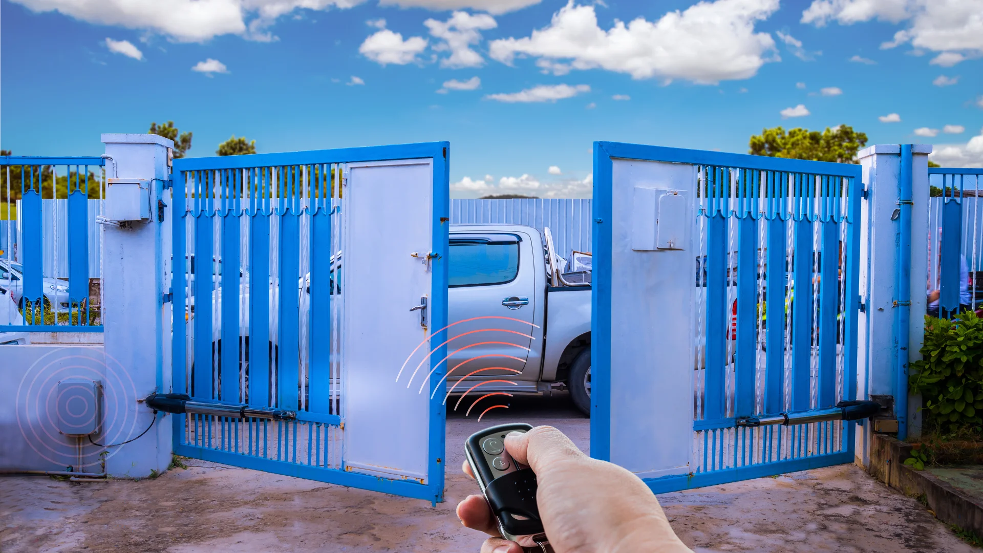 Remote Control Swing Gate