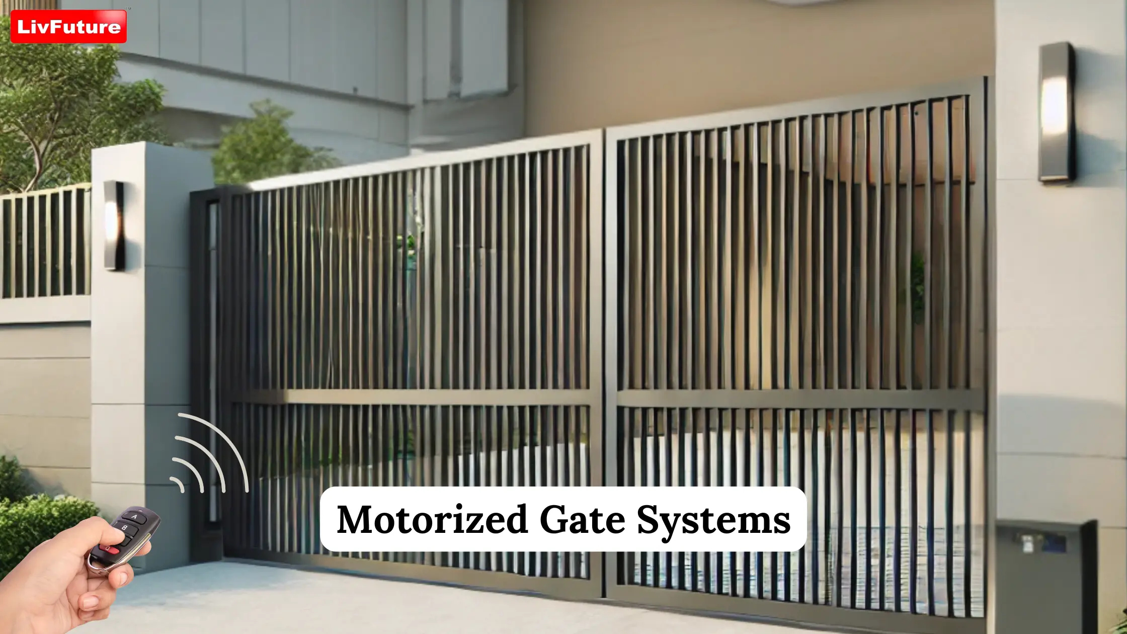 livfuture motorised gate
