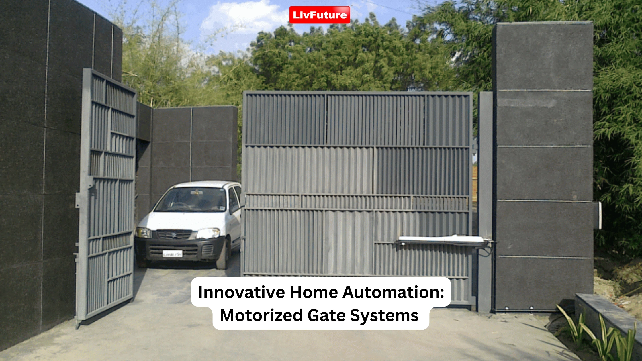 motorized gate system livfuture